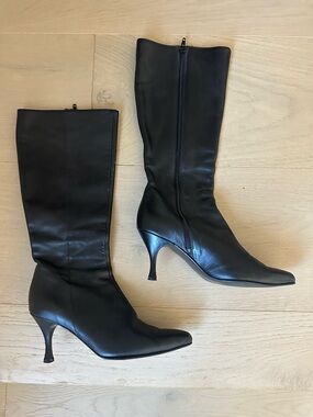 Office London Tall Leather Boots